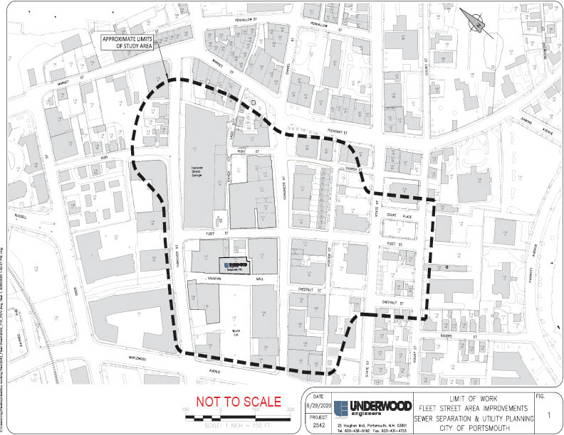 Fleet Street Project Area (not to scale)